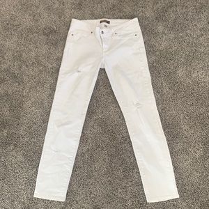 Paige deconstructed white jeans